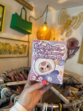 BabyThree Petit Macaron Cute Bunny V2 Keychain UNOPENED